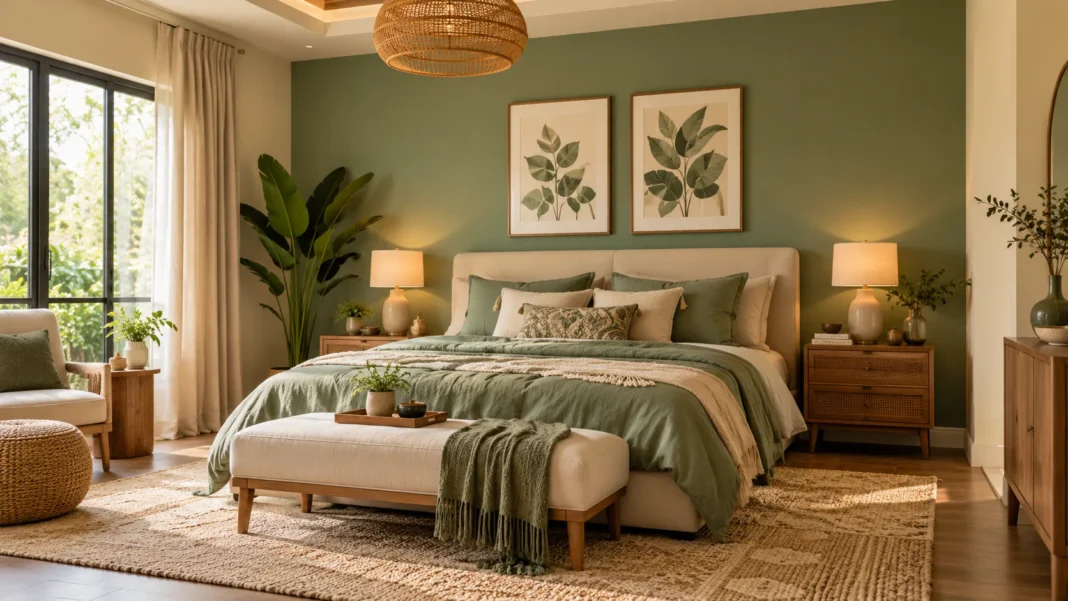 Bedroom Wall Colour Combination Guide & Tips